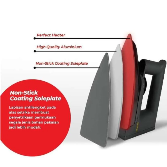 Maspion Setrika Listrik Dry Iron - EX1010BB | EX-1010 BB